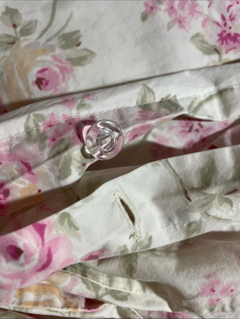 Simply Shabby Chic Vintage Blush Beauty Bouquet Duvet Cover